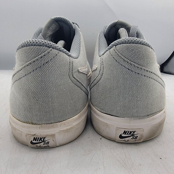 Nike SB Check Solarsoft Mens 13 Gray Skateboard Shoes Athletic Casual 843896-003 - Picture 4 of 15